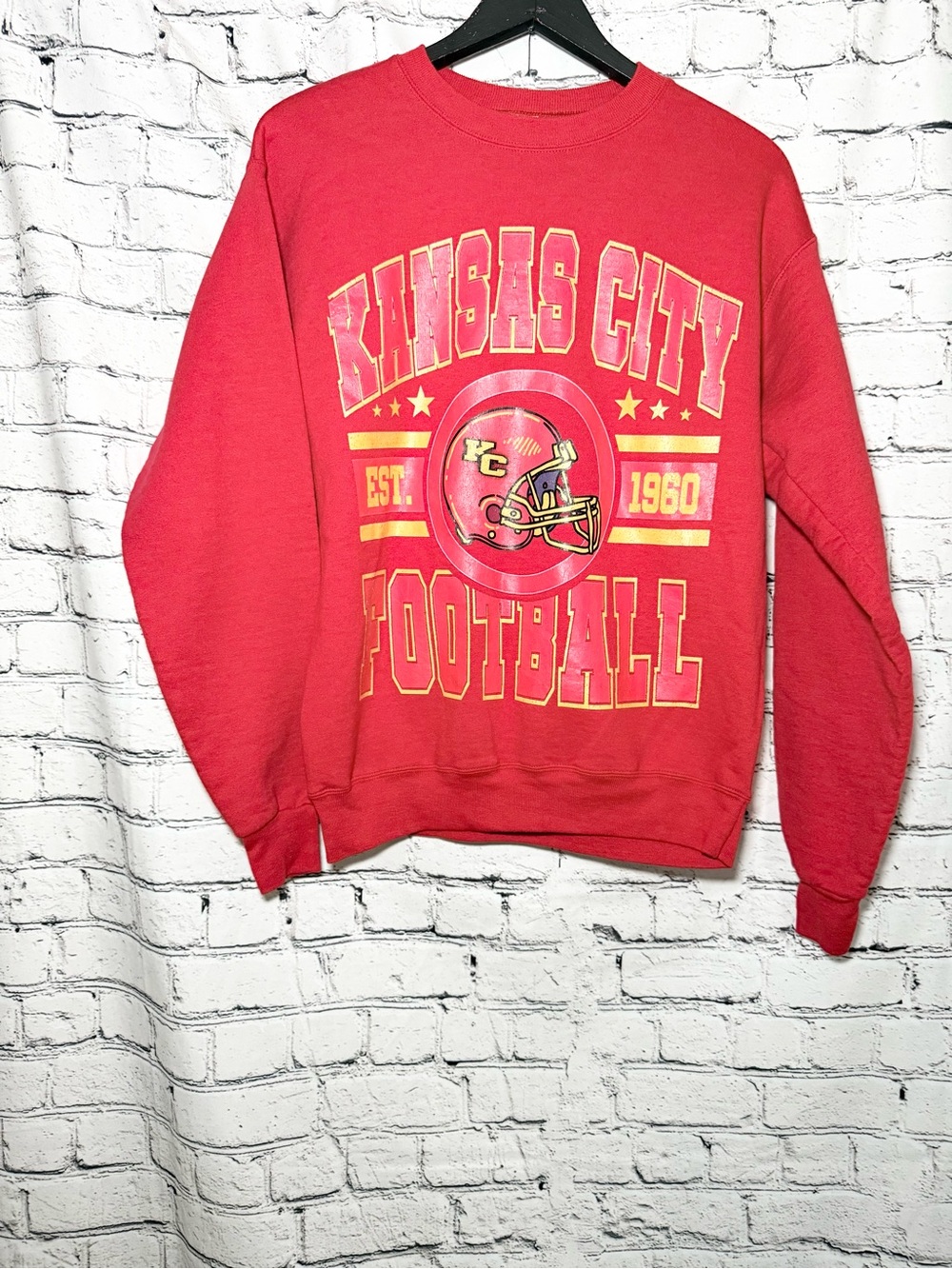 Kansas City Chiefs. Graphic sweatshirt. Size S